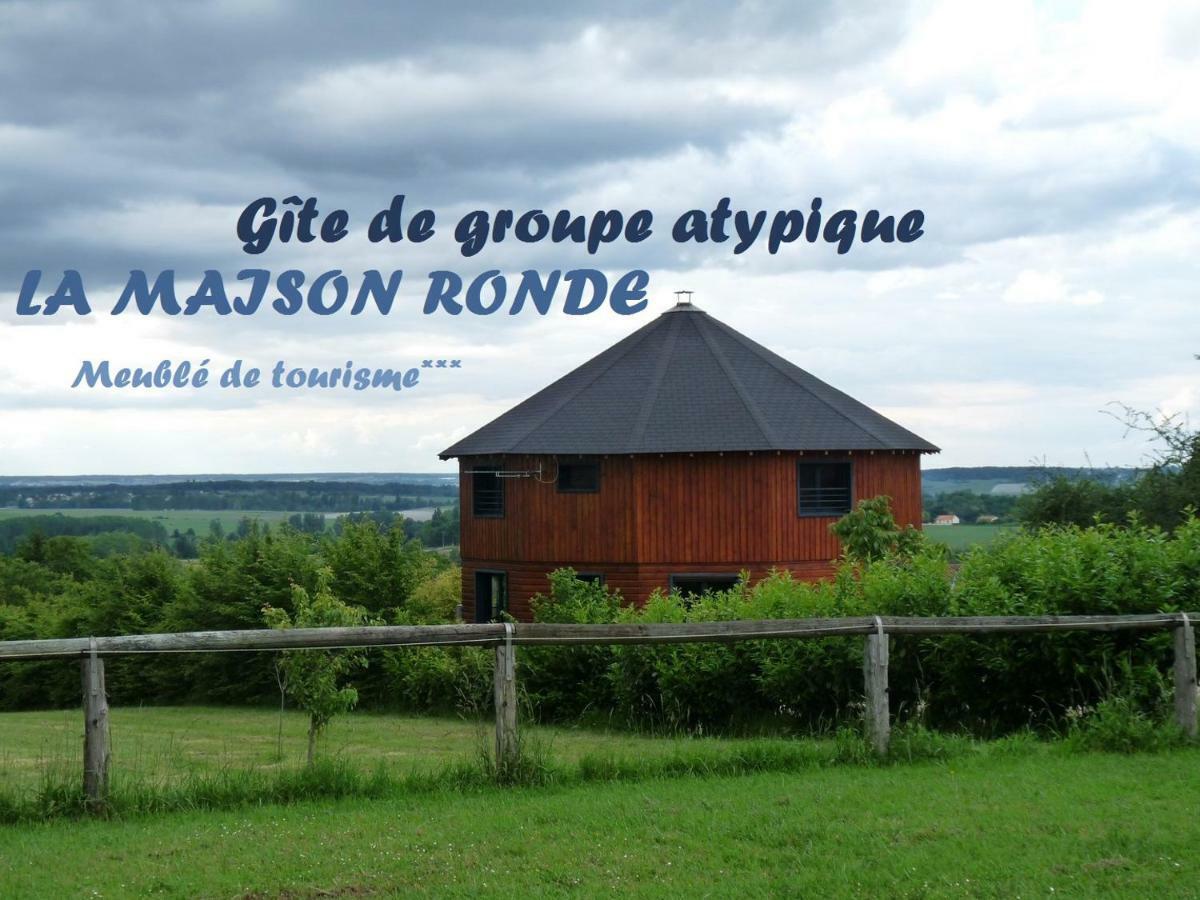 La Maison Ronde Et Ses 2 Cahutes Monthoiron ภายนอก รูปภาพ